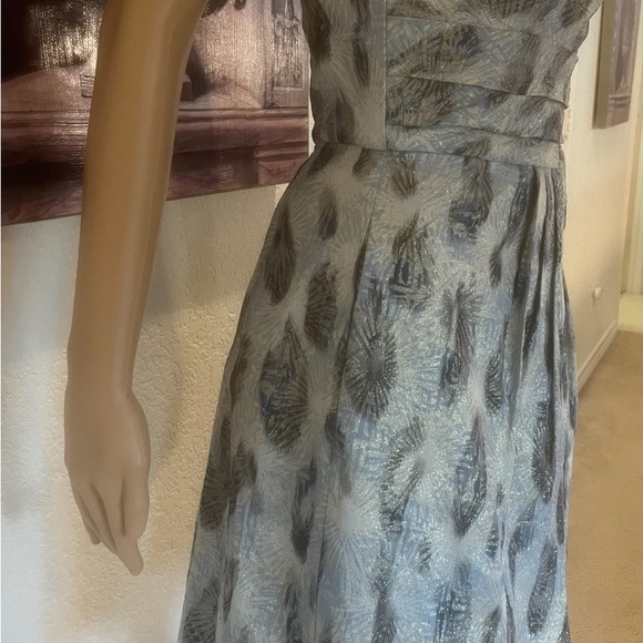 BCBG MaxAzria Jacquard Strapless Dress, Size 8 - Picture 9 of 14